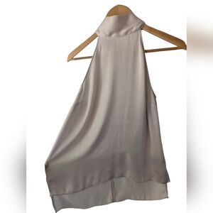 RW&CO. sleeveless satin blouse